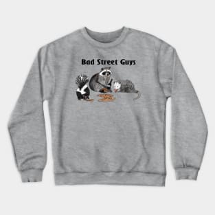 Racoon, skunk & opossum Crewneck Sweatshirt